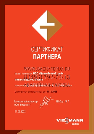 Замена секции Viessmann Vitogas 050
