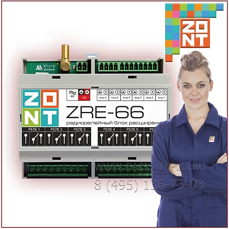Блок расширения радиорелейный ZRE66